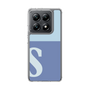 スリムプロテクションケース［ オリジナル - initial two tone - S blue ］
