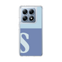 スリムプロテクションケース［ オリジナル - initial two tone - S blue ］