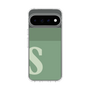スリムプロテクションケース［ オリジナル - initial two tone - S green ］
