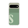 スリムプロテクションケース［ オリジナル - initial two tone - S green ］