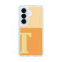 スリムプロテクションケース［ オリジナル - initial two tone - T orange ］