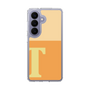 スリムプロテクションケース［ オリジナル - initial two tone - T orange ］