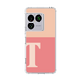 スリムプロテクションケース［ オリジナル - initial two tone - T pink ］