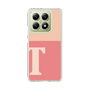 スリムプロテクションケース［ オリジナル - initial two tone - T pink ］