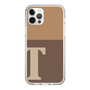 スリムプロテクションケース［ オリジナル - initial two tone - T brown ］
