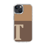 スリムプロテクションケース［ オリジナル - initial two tone - T brown ］
