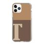 スリムプロテクションケース［ オリジナル - initial two tone - T brown ］