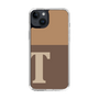 スリムプロテクションケース［ オリジナル - initial two tone - T brown ］