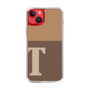 スリムプロテクションケース［ オリジナル - initial two tone - T brown ］