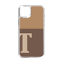 スリムプロテクションケース［ オリジナル - initial two tone - T brown ］