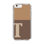 スリムプロテクションケース［ オリジナル - initial two tone - T brown ］