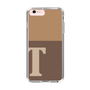 スリムプロテクションケース［ オリジナル - initial two tone - T brown ］