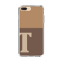 スリムプロテクションケース［ オリジナル - initial two tone - T brown ］