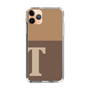 スリムプロテクションケース［ オリジナル - initial two tone - T brown ］