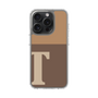 スリムプロテクションケース［ オリジナル - initial two tone - T brown ］