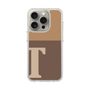 スリムプロテクションケース［ オリジナル - initial two tone - T brown ］