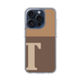 スリムプロテクションケース［ オリジナル - initial two tone - T brown ］