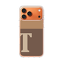 スリムプロテクションケース［ オリジナル - initial two tone - T brown ］