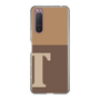 スリムプロテクションケース［ オリジナル - initial two tone - T brown ］