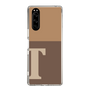 スリムプロテクションケース［ オリジナル - initial two tone - T brown ］