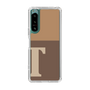 スリムプロテクションケース［ オリジナル - initial two tone - T brown ］