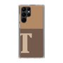 スリムプロテクションケース［ オリジナル - initial two tone - T brown ］