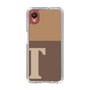 スリムプロテクションケース［ オリジナル - initial two tone - T brown ］