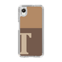 スリムプロテクションケース［ オリジナル - initial two tone - T brown ］