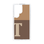 スリムプロテクションケース［ オリジナル - initial two tone - T brown ］