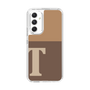 スリムプロテクションケース［ オリジナル - initial two tone - T brown ］
