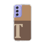 スリムプロテクションケース［ オリジナル - initial two tone - T brown ］