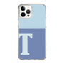 スリムプロテクションケース［ オリジナル - initial two tone - T blue ］