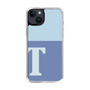 スリムプロテクションケース［ オリジナル - initial two tone - T blue ］