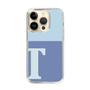 スリムプロテクションケース［ オリジナル - initial two tone - T blue ］