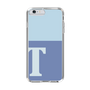 スリムプロテクションケース［ オリジナル - initial two tone - T blue ］