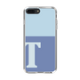 スリムプロテクションケース［ オリジナル - initial two tone - T blue ］