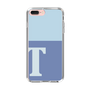 スリムプロテクションケース［ オリジナル - initial two tone - T blue ］