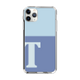 スリムプロテクションケース［ オリジナル - initial two tone - T blue ］