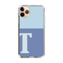 スリムプロテクションケース［ オリジナル - initial two tone - T blue ］