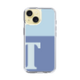 スリムプロテクションケース［ オリジナル - initial two tone - T blue ］