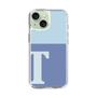 スリムプロテクションケース［ オリジナル - initial two tone - T blue ］