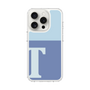 スリムプロテクションケース［ オリジナル - initial two tone - T blue ］