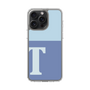 スリムプロテクションケース［ オリジナル - initial two tone - T blue ］