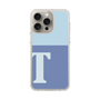 スリムプロテクションケース［ オリジナル - initial two tone - T blue ］