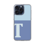 スリムプロテクションケース［ オリジナル - initial two tone - T blue ］