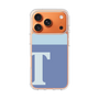 スリムプロテクションケース［ オリジナル - initial two tone - T blue ］