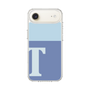 スリムプロテクションケース［ オリジナル - initial two tone - T blue ］