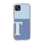 スリムプロテクションケース［ オリジナル - initial two tone - T blue ］