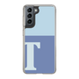 スリムプロテクションケース［ オリジナル - initial two tone - T blue ］