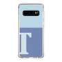 スリムプロテクションケース［ オリジナル - initial two tone - T blue ］